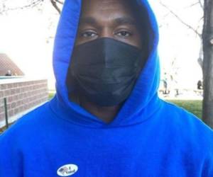 Kanye West tras ejercer el sufragio en las elecciones del 3 de noviembre. Foto: Instagram