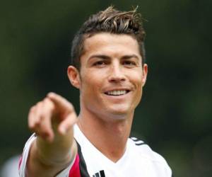 Ronaldo, jugador portugués estrella del Real Madrid.