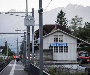 El accidente causó perturbaciones en el tráfico ferroviario en la estación de Kaiseraugst durante varias horas.