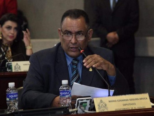 Mario Segura, presidente de la bancada del Partido Liberal de Honduras en el Congreso Nacional. Foto: Congreso Nacional.