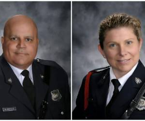 Lawrence Robert Costello (45), y Sara Mae Helen Burns (43) fueron las víctimas del ataque. Foto AFP