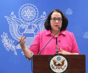 En una rueda de prensa la embajadora estadounidense en San Salvador, Jean Manes, dio más detalles sobre la relación de El Salvador y China.