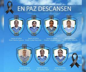 Estos son los rostros de los 7 fallecidos en el accidente.
