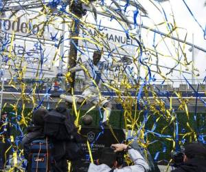 Beckham fue testigo de la jerarquía de uno de los referentes de la liga. (Foto: AP)