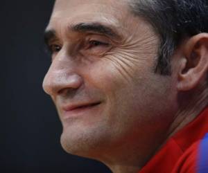 Ernesto Valverde, entrenador del FC Barcelona. (Foto: AP)