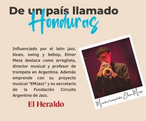 Elmer Meza, el trompetista hondureño que hace vibrar Argentina con EMJazz