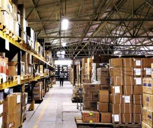 Almacén Central de la Secretaría de Salud de Honduras.