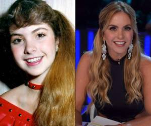 En el transcurso de los años, Lucero no ha cambiado su tierno y angelical rostro.