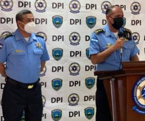 Rommel Martínez, comisionado de la DPI y Jair Meza, comisionado de la Policia Nacional hablaron sobre la muerte de Keyla Martínez.