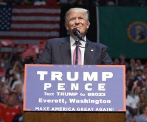 Donald Trump busca la presidencia de Estados Unidos (Foto: AFP)