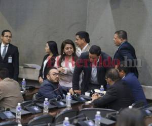 Los diputados disponían de dos minutos y medio para presentar sus iniciativas de ley o mociones en la sesión que tuvo lugar el jueves. Foto Efraín Salgado| EL HERALDO