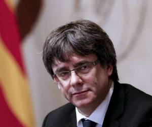 Presidente de la Generalitat, Carles Puigdemont. Foto AFP