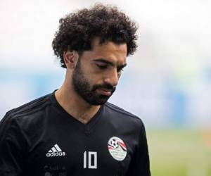 Mohamed Salah, jugador egipcio. Foto AFP