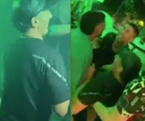 Así festejó la noche buena Pedro Troglio con su familia.