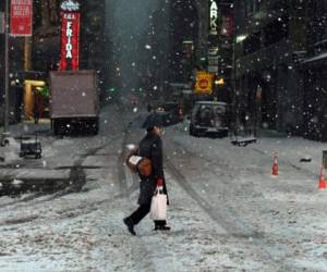 Actualmente se registran las temperaturas más bajas en décadas. Foto: Agencia AFP