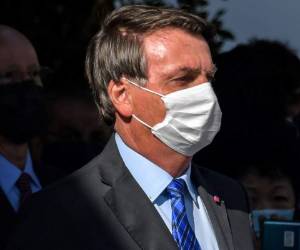 Bolsonaro respondió a esas críticas en un discurso pronunciado durante una videoconferencia entre países que comparten el mayor bosque tropical del mundo. Foto: Agencia AFP.