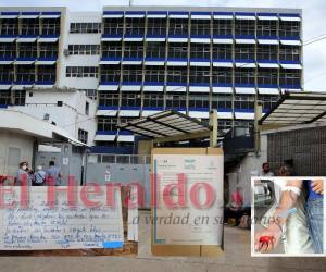 El 18 de mayo, el personal del Banco de Sangre -con acompañamiento del Conadeh- denunció los valores adulterados en la captación de sangre e injerencia política a favor de Elvir.