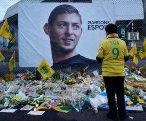 El avión en el que se transportaba Emiliano Sala junto a su piloto, desapareció el pasado 21 de enero cuando se transportaba desde Nantes, en Francia, hacia Gales para fichar con su nuevo club, el Cardiff City. Foto / AFP