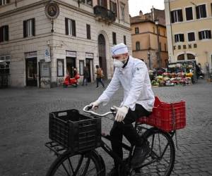 Esta es la mayor cantidad de muertos registrada en 24 horas desde la aparición del virus en Wuhan. Foto: AFP