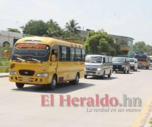 El mismo problema sucede en la ciudad de Siguatepeque donde el transporte de buses y taxis no es controlado.