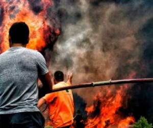 Los incendios en Grecia han dejado más de 70 muertos. Foto AFP