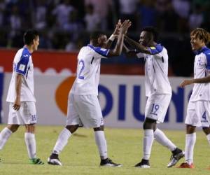 El equipo hondureño finalmente consiguió su primera victoria en la eliminatoria mundialista.