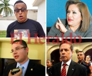 Los diputados más votados por el Partido Nacional de Honduras. Algunos son nuevos en la política.