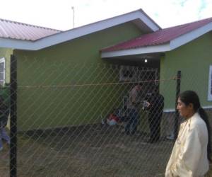 En el interior de esta vivienda fue asesinada la dirigente ambiental Berta Cáceres.