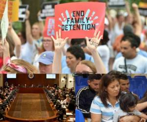 El Consejo Permanente de la OEA, aprobó una resolución de enérgica condena a la práctica de separación de familias inmigrantes en Estados Unidos. Foto: Agencia AFP