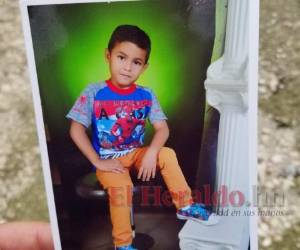 Foto en vida del niño Bayron Ariel Sánchez Baquedano (8).