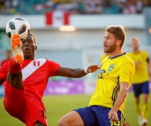 Perú vs Suecia igualaron sin goles en el estadio Ullevi de Gotemburgo. Foto AFP