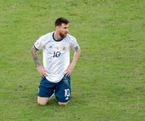 Messi y todo el equipo buscan conseguir el primer título de la Albiceleste en 26 años. Foto: Agencia AP.