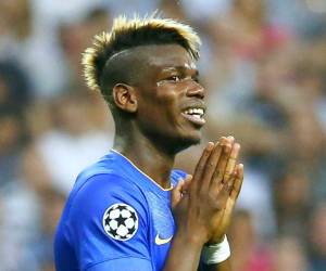 Paul Pogba, jugador del Juventus de Italia.