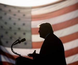 Donald Trump, presidente de los Estados Unidos de América. Foto: Agencia AFP.