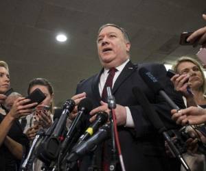 Mike Pompeo, secretario de Estado en el gobierno de Donald Trump. (AFP)
