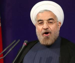 Hasan Rohani, presidente de Irán, dijo que el mundo no acepta que Estados Unidos decida por el mundo. Foto: Agencia AFP