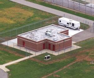 Una vista aérea de la instalación de ejecuciones en Terre Haute, Indiana. Foto: AP.