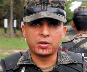 José Coello, portavoz de las Fuerzas Armadas de Honduras. Foto: EL HERALDO.