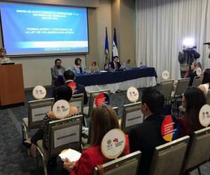 La Ley de Colaboración Eficaz fue propuesta por la Misión de Apoyo Contra la Corrupción e Impunidad en Honduras (Maccih).