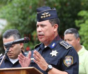 El comisionado general de la Policía Nacional Héctor Iván Mejía Velásquez confirmó su decisión este martes. (Foto: El Heraldo Honduras/ Noticias Honduras hoy)
