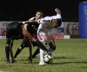 El olimpia logró su gol en el partido con gol de penal de Jerry Bengtson.