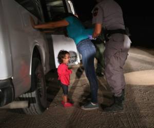 Estas hondureñas causaron indignación al ser detenidas. Foto: AFP