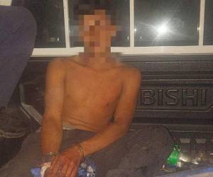 El hombre, responsable del crimen según las autoridades, fue detenido y llevado hasta los tribunales de justicia.