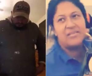 El mexicano que creó la versión de 'La chona' y la hondureña que fue su musa. (Fotos: Captura YouTube)