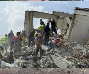El terremoto de 7.1 grados destruyó por completo varias estructuras en México. Foto: Agencia AFP