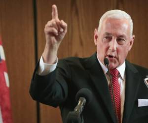 Greg Pence, de 61 años, es el mayor de seis hermanos y ha dedicado su vida al sector empresarial. Foto AFP