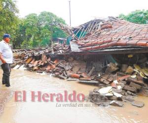 Cientos de familias han resultado afectadas por las lluvias que han caído en los últimos días, sobre todo en la zona sur del país.