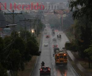 En Tegucigalpa se espera que las lluvias sean intensas este día, igual que el fin de semana.