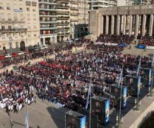 El cumpleaños de Messi se celebra por todo lo alto en su ciudad natal.