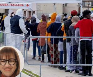 Italia se ha convertido en el país de Europa más afectado por el coronavirus. En diversos centros asistenciales hasta se han preparado carpas para atender a las personas. Fotos: Agencia AFP.